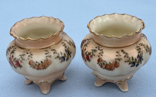 Pair royal worcester hadley - royal,