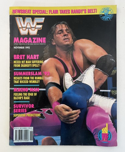Wwf magazine november 1992 - wwf,