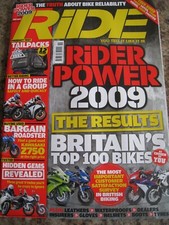 RIDE MAGAZINE NOV 2009