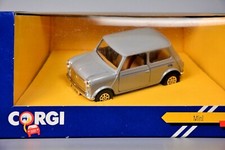 Austin Morris Mini Classic, City, Silver, 1990, Corgi