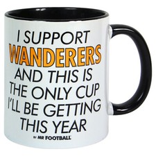 I SUPPORT WANDERERS MUG gift