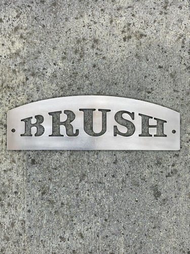 British railway brush steel - brush,