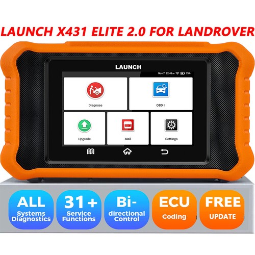 Launch x431 elite for land - elite, 2.0
