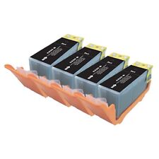 4 Black Ink Cartridge For Canon Pixma iP4850 iP4950 iX6550 MG5200 MG5250 PGI-525