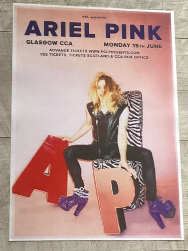 Ariel pink glasgow - pink, 2015
