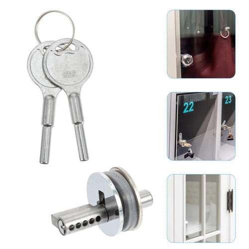 Keys sliding glass door lock - 2,
