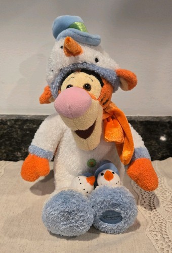 Disney tigger plush - in, snowman