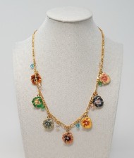 Joan Rivers Pansy Flower Gold