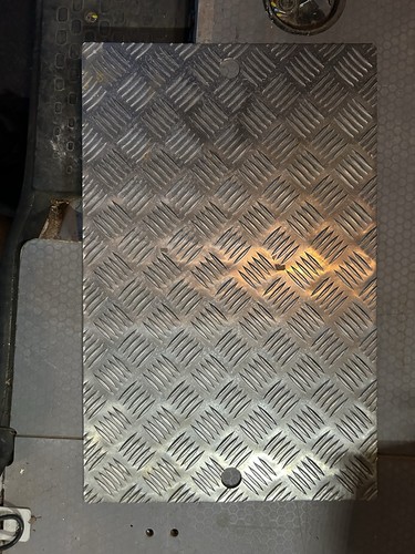 2mm aluminium checker - aluminium, plate