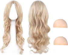 Long Blonde Wave Wigs - 27"