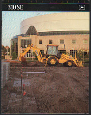 John Deere "310 SE" Tractor Backhoe Loaders Brochure Leaflet