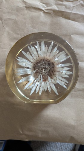 Beautiful vintage resin lucite - vintage, resin/lucite