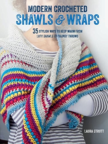 Modern crocheted shawls and - modern,