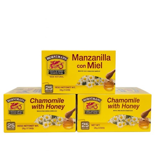 Hornimans manzanilla con miel - hornimans,