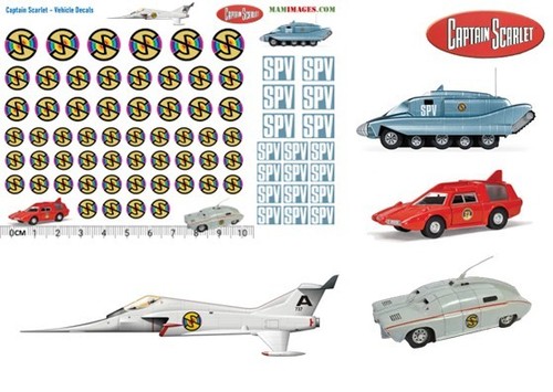 Scale captain scarlet - captain,