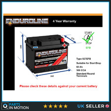 EFB Battery fits JAGUAR XJ12