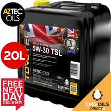 AZTEC OILS TOROTEC TSL 5W30 ENGINE OIL 20L - PCM048  ACEA C2, C3  API SN/CF 7908