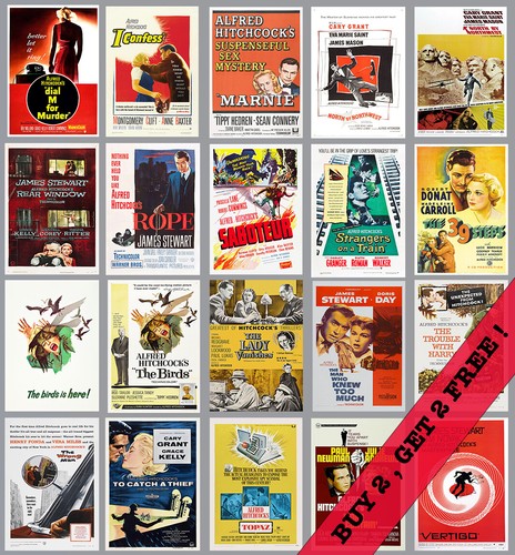 Vintage alfred hitchcock film - vintage,