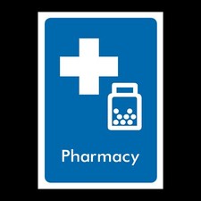 Pharmacy Rigid Plastic Sign OR
