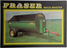 Original Fraser Of Inverurie Muckmaster Tailed Muck Spreaders Brochure, c 1980's