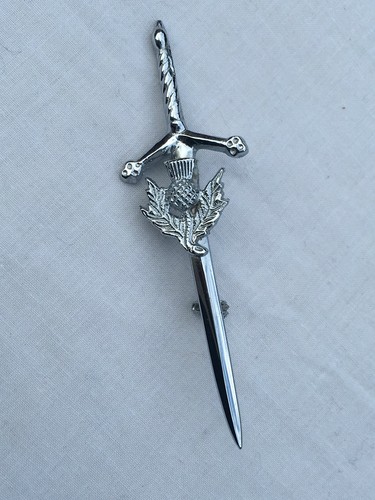 Highland thistle kilt pins - cc,