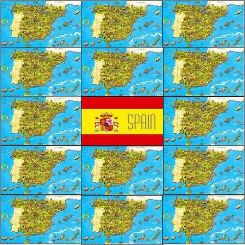 Postcard spain towns - postcard, /