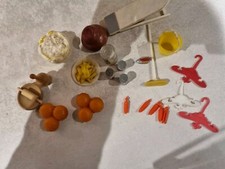 Vintage dolls house food and - house,