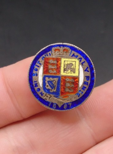 1887 enamelled english antique - 1887,