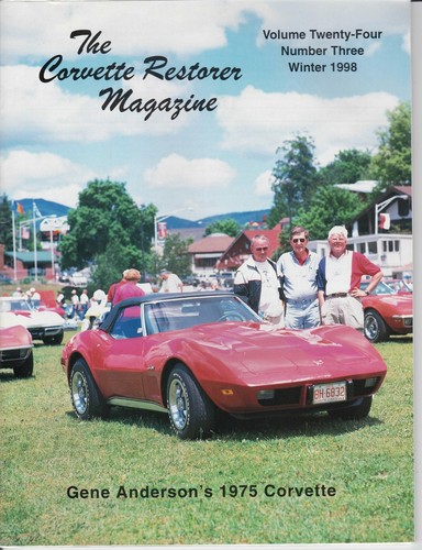 1975 corvette ncrs the - -,