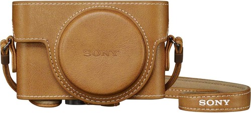 New sony camera jacket leather - sony,