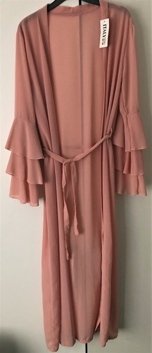 Ladies sheer robe dressing - sheer,