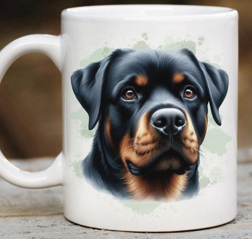 Rottweiler mug pet dog - rottweiler,