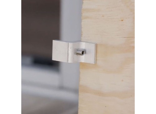Fhc board clips aluminum - fhc, board-up