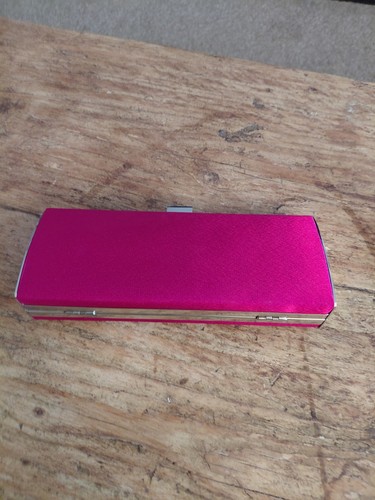 Small red evening clutch - evening, bag.