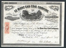 1866 Pennsylvania  - Le Mont
