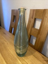 Green Spanish Ribbed Glass