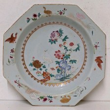 Octagonal C18th Chinese Export