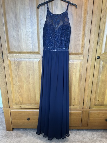 Morilee navy sequin - navy,