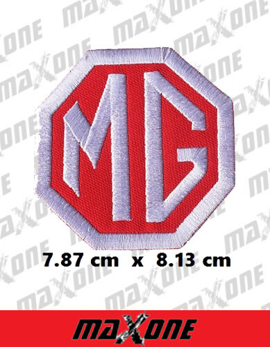 Car brand logo patches - mg,