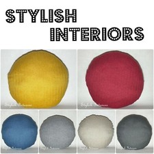 Handmade Round Herringbone