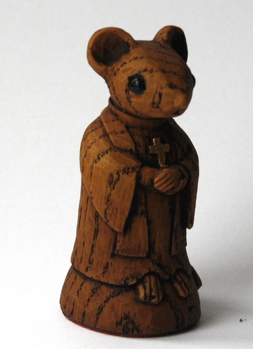 Church mouse vicar - mouse, collectable