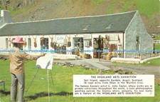 R425717 The Highland Arts Exhibition Seil Island Opposite Easdale Argyll Scotlan