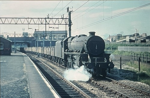 35mm slide steam loco - br,