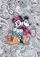 Vera Bradley Disney Mickey Mouse Family Fun Throw 50"x 80" NWT