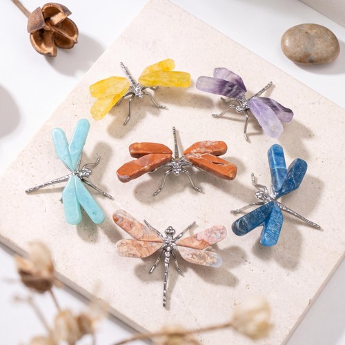 Random crystal dragonfly - random,
