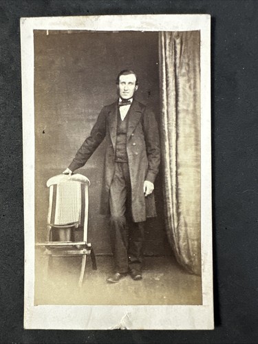 Cdv man frock coat - cdv,