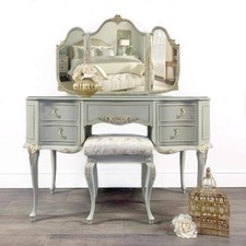 Green Louis Dressing Table