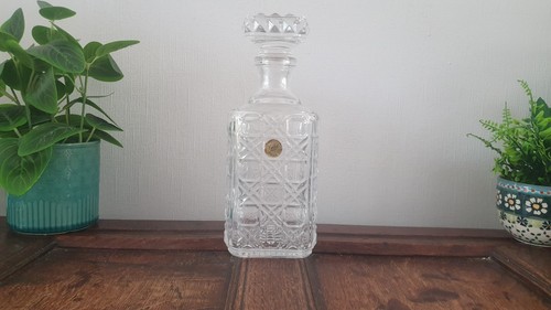 Genuine lead crystal decanter - genuine,