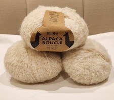  DROPS ALPACA BOUCLE   yarn. 3