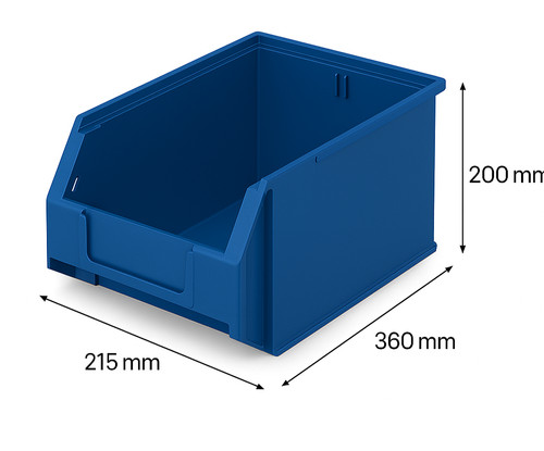 Plastic parts storage bins - storage,